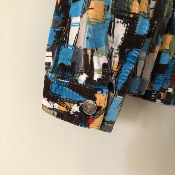 CHRISTOPHER & BANKS Multicolored Jacket Blazer - Picture 8 of 8